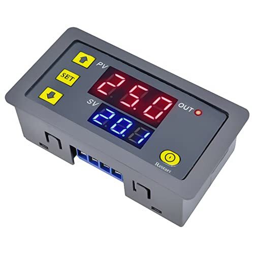 iHaospace Timer Relay DC 12V 10A Programmable Digital Time Cycle Delay (J1k)