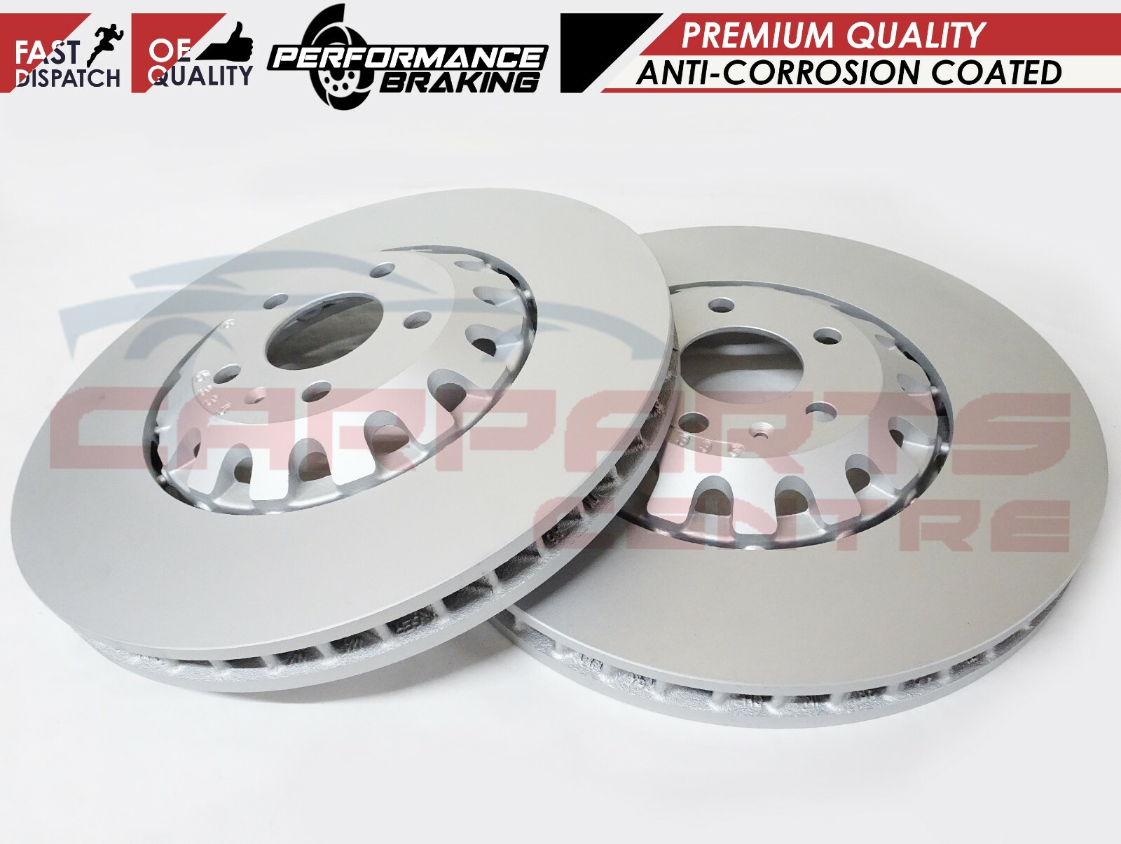 DBA Front Street Performance Brake Pads w/375mm Front Rotor | Audi A8 Quattro (19-21) (DB15030SP)