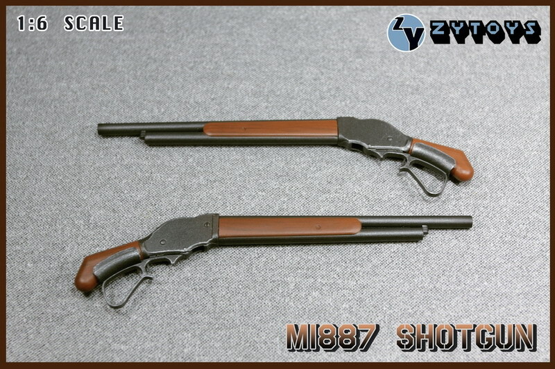ZYTOYS 1:6 Scale Weapon Gun Model Arno Terminator M1887 Shotgun