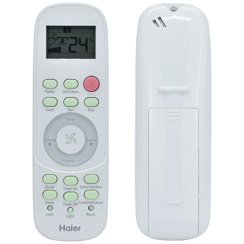 New Original 0010401996L For Haier AC Air Conditioner Remote Control No Heat  | eBay