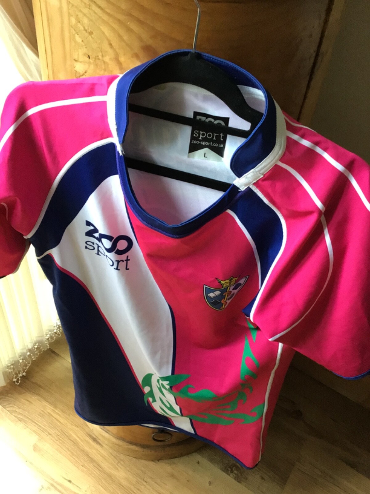 Multicolored Rugby Top Shirt Size L Zoo Sport eBay