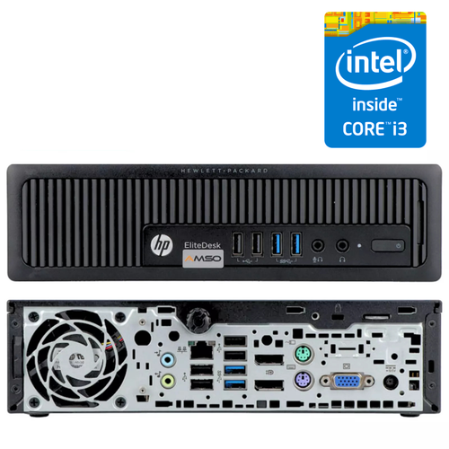 HP EliteDesk 800 G1 (USFF) mini PC i3-4130 DVD 0/8/16GB - 0/240/480/960GB Win 10 - Bild 2 von 19