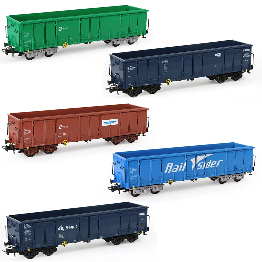 1pc HO Gauge High side Gondola Car 1 87 Printed Model Railway Wagons