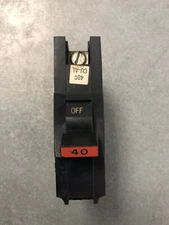 Federal Pacific NA140 1pole 40amps * TESTED AND FUNCTIONAL *
