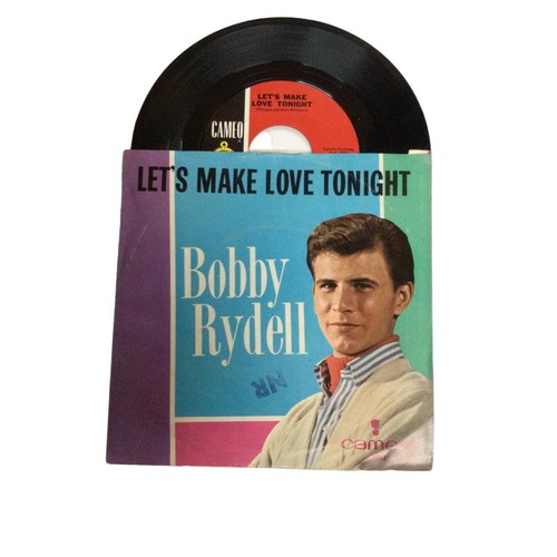 Bobby Rydell Childhood Sweetheart / Let's Make Love Tonight 7" Vinyl 45 900A - Imagen 2 de 2