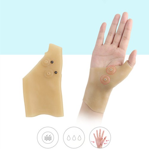 Waterproof Magnetic Therapy Wrist Hand Glove For Arthritis Pressure Pain Relief