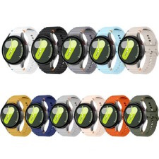 Sport Band for Samsung Galaxy Watch 4 5 Pro 6 7 FE 40/44mm Silicone Rubber Strap
