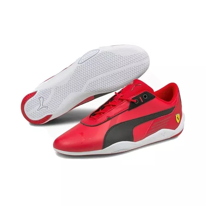 Puma Men s Ferrari R Cat Machina Shoes Rosso Corsa Black White Size 11 US