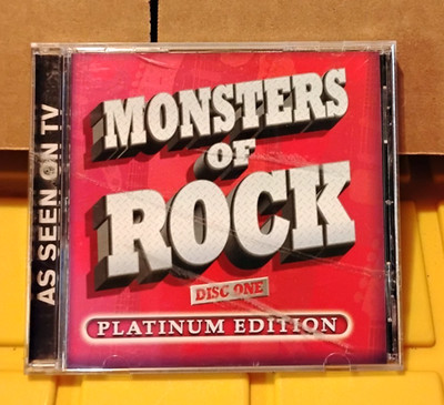 Monsters of Rock Platinum Edition Disc One- Audio CD By VARIOUS ARTISTS
