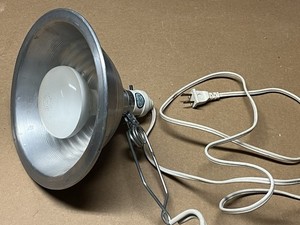 Adjustable Clamp-on Reflector Lamp. Photography Or Work Light.  Rated To 200 W.