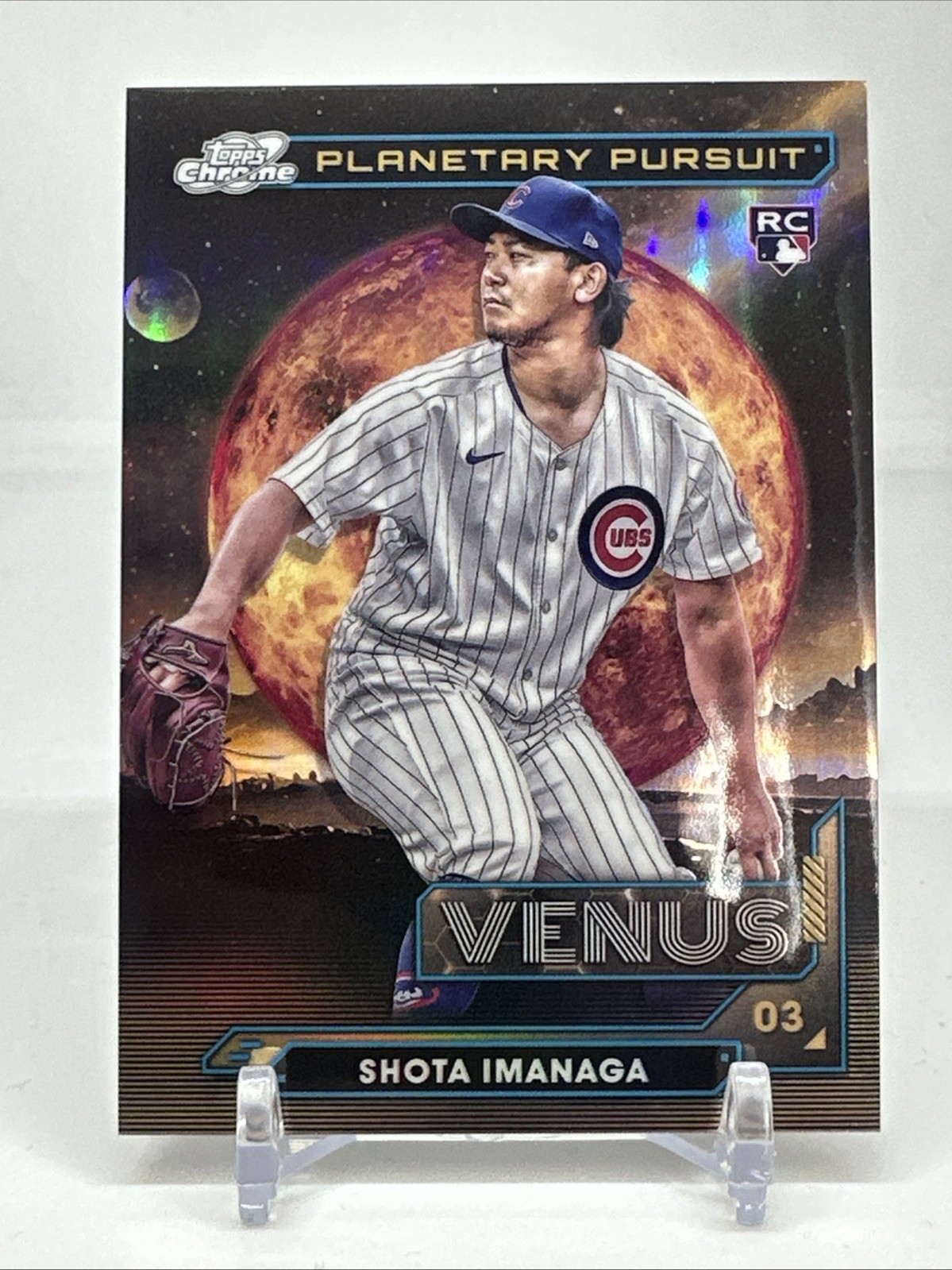 2024 Topps Cosmic Chrome Shota Imanaga Planetary Pursuit RC Venus #PPV-7 Cubs