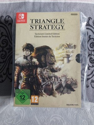 NEU/ OVP  Triangle Strategy Tactician's Limited Edition (Nintendo Switch)