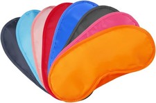5Pc Random Lightweight Blindfold Sleep Masks Soft Eye Covers Sleeping Eye Mask