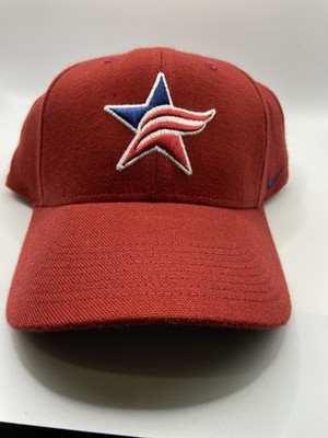 Mens NIKE Maroon USA Olympic Team Swoosh Flex Hat Cap Sz One Size NEW