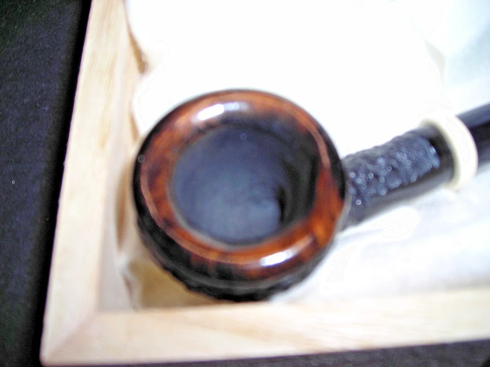 ✔️ 全新 HS 工作室 Freehand Estate Briar 烟斗,无烟喷砂 -6 — 第 2/4 张图片