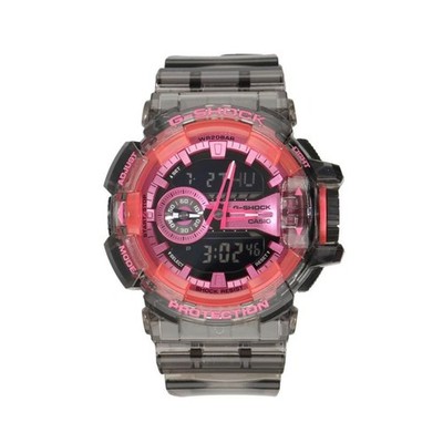 Casio G-Shock GA-400SK-1A4 Clear Skeleton Pink Uhr aus Japan