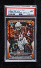 2022 Bowman U Chrome Orange Shimmer Refractor 16/25 Jahleel Billingsley #26 12hh