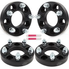 4 Pcs 1 Wheel Adapters 12x20 For Ford To Chevy 5 Lug Wheels 5x4.5 To 5x4.75