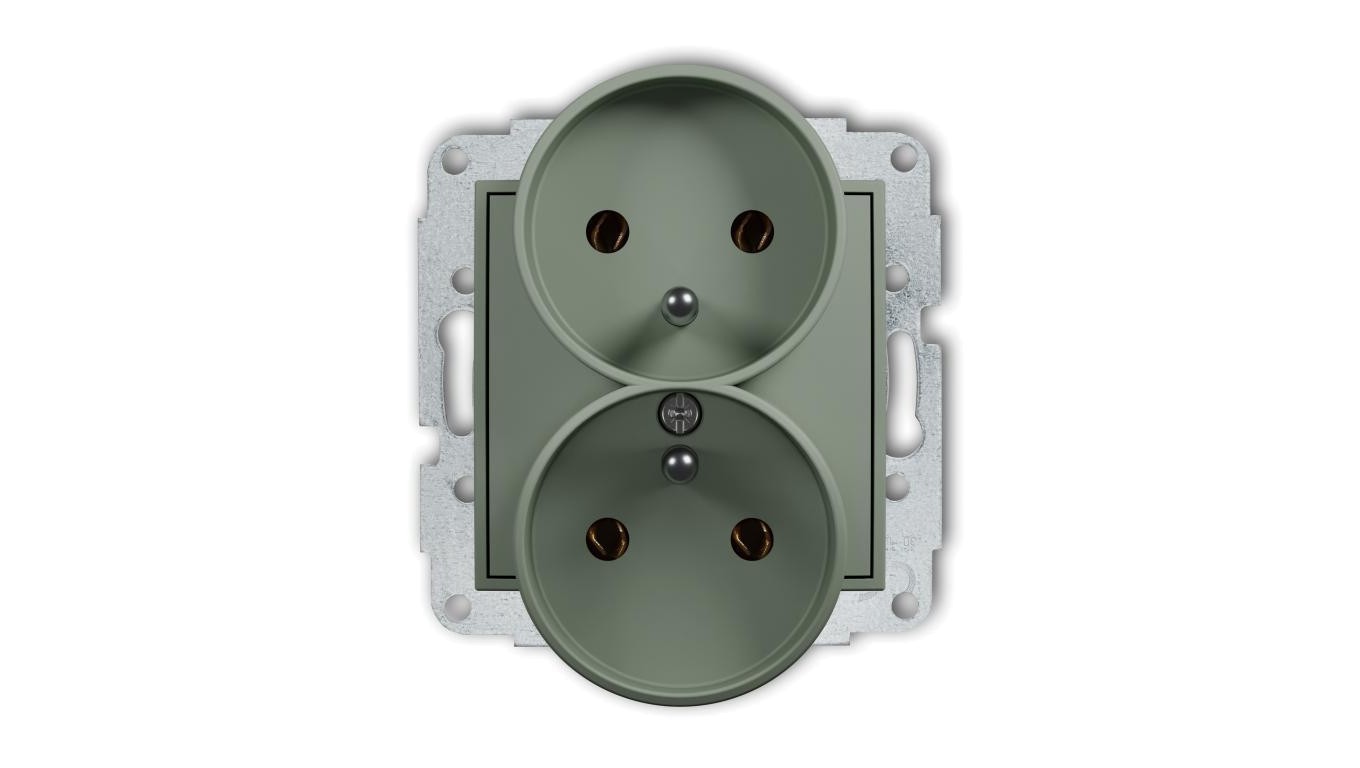Double Socket Mechanism for Frame with MINI 61MGPR-2z