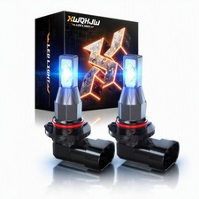 2 9006 Hb4 Led Headlight Bulb Conversion Kit 8400k Low Beam Blue Super Bright