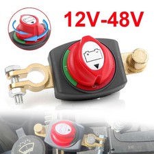 12-48V Battery Power Cut Master Switch Disconnect Isolator On-Off Marine Car RV