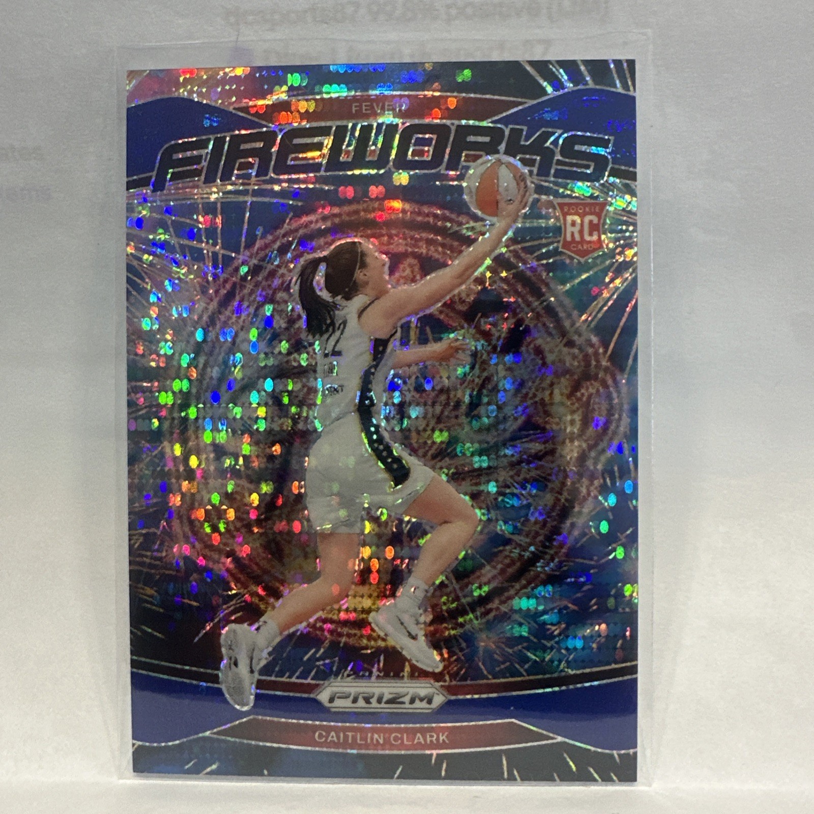 2024 Panini Prizm WNBA Caitlin Clark #13 RC Blue Pulsar Prizm /199 Fireworks 🔥