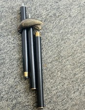 Antique Style Crow Handle Walking Cane Raven Head Wooden Stick Gothic for Men