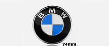 STEMMA LOGO COMPATIBILE BMW FREGIO PER COFANO E BAULE 74mm