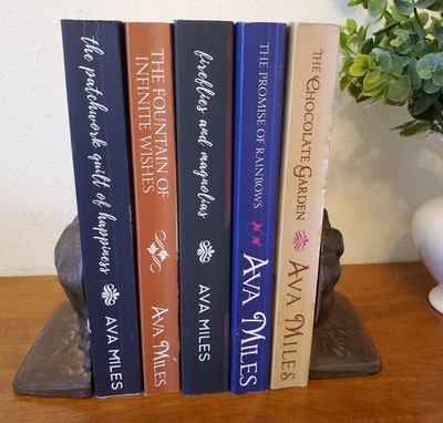 AVA MILES DARE RIVER Series Books 2-6 Scarce!