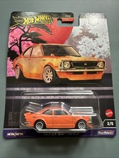HOT WHEELS  72 TOYOTA COROLLA LEVIN JAPAN HISTORICS 4 PREMIUM CAR CULTURE
