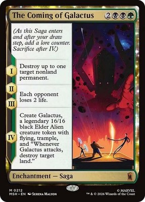 The Coming of Galactus [Marvel Super Heroes] MTG