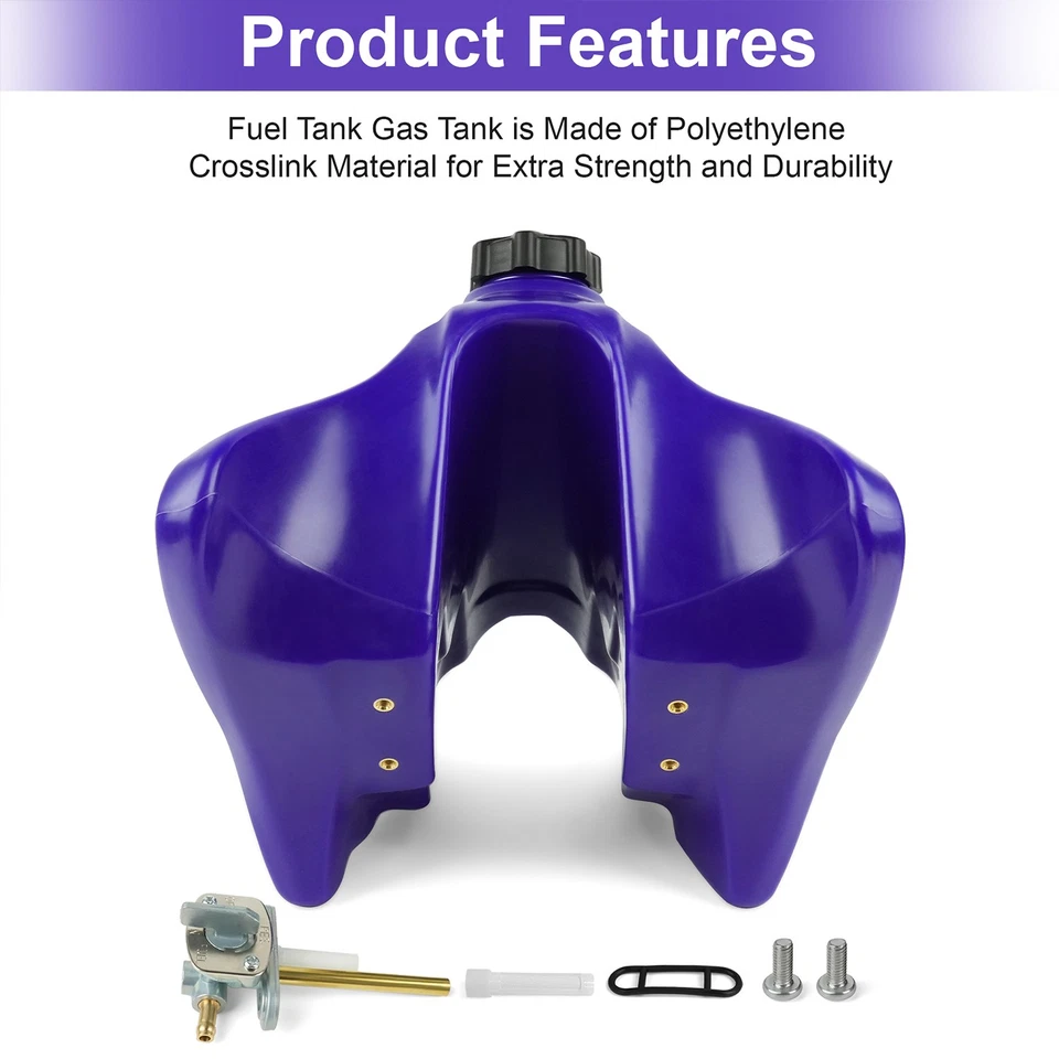  Fuel Tank Gas Tank 4PX-24110-30-00;2GU-24500-02-00 for 1999-2006 Yamaha TTR250 - Image 4 of 4