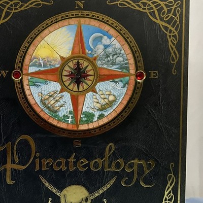 Pirateology Hardcover Illustrated Book w/ Inserts & Maps, English