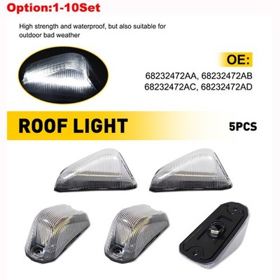 Rooftop Cab Running Light LED 3000K Kit For Dodge RAM Promaster 2500 3500 14-23