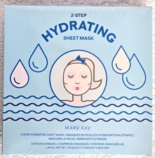 SEALED New In Box Mary Kay 2 Step Hydrating Sheet Mask 8/Pack