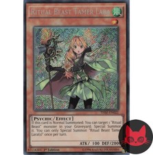 Yugioh Ritualungeheuer Bändiger Lara THSF-DE022 Secret Rare 1. Auflage NM