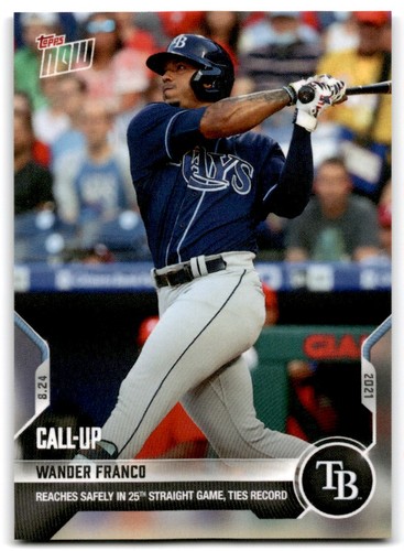 2021 Topps Now 697 Wander Franco