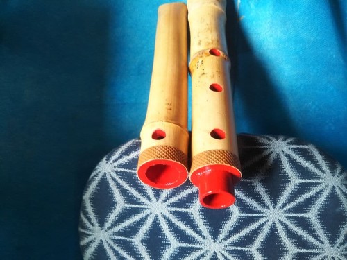 Shakuhachi 2 Shaku Bamboo Flute Handmade Time Honed Authentic Excellent