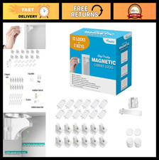 Magnetic Cabinet Locks - 12 Pack with 2 Keys  Child Safety Locks for Cabinets