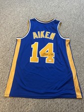 PITTSBURGH PANTHERS- CURTIS AIKEN SIGNED AUTOGRAPH JERSEY ACOA BASKETBALL