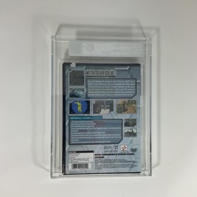 Metal Gear Solid 2: Substance Sealed VGA 85+ (Not CGC, WATA) PS2 Security Strip
