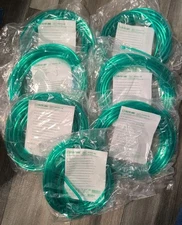 Lot of 7 Oxygen Supply Tube- GREEN #2025G-25 New Sealed 25 foot EA FREE SHIPPING
