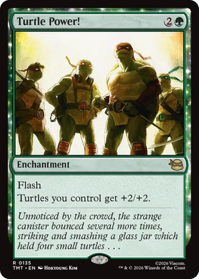 #ad #ad Turtle Power 0135 NM Teenage Mutant Ninja Turtles MTG $1.68