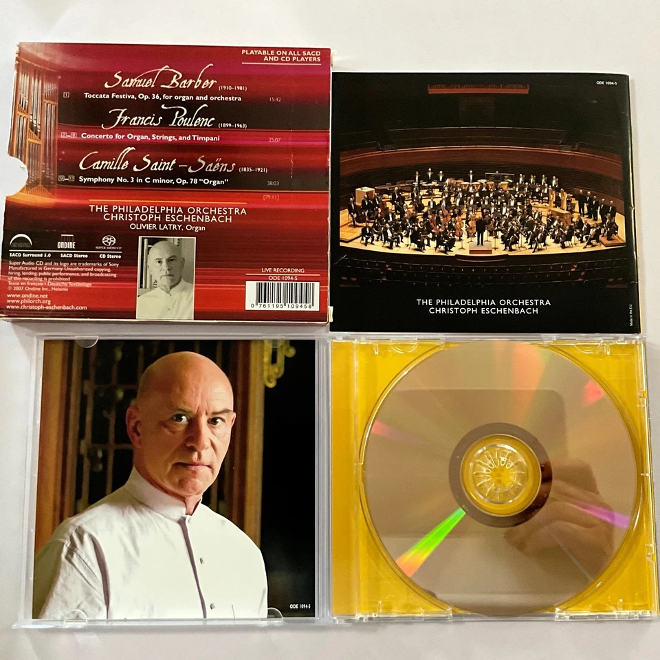 SACD 2 CLASSICAL CDs: Ondine – ODE 1094-5 + CORSACD16016 - Image 2 of 4