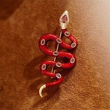 Gioielli regalo serpente zodiacale design moda squisito di fascia alta