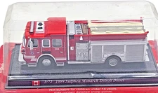 Del Prado 1:72 Fire Engines Of The World 1999 Sutphen Monarch Detroit Diesel Box