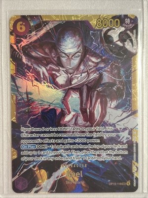 完璧エネルop15-118SEC カ-ド Enel (OP15-118) (Alternate Art) - Adventure on Kami's Island - One