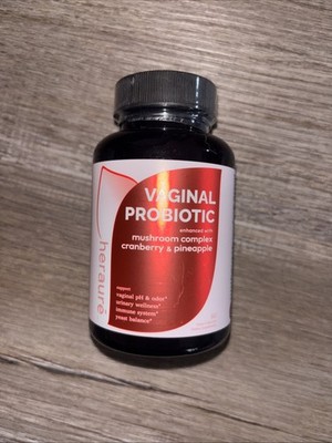 HerAuré Vaginal Probiotic   pH Balance, Odor Control & Flora Health, 60 Count