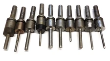 10 Pc Hi Lok Rivet Punch Lot Aircraft Tools