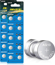 20 Pack LR44 Lr 44B L1154C AG13 SR44 Batteries A76 357 303 1154 1.5 Volt Ornamen